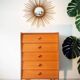 Commode chiffonnier scandinave teck, année 60