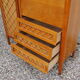 Armoire rotin vintage année 60