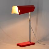 Mid Century Chrome & Metal Adjustable Table Lamp by Lidokov, 1970s