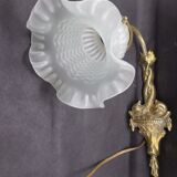 Bronze wall light
