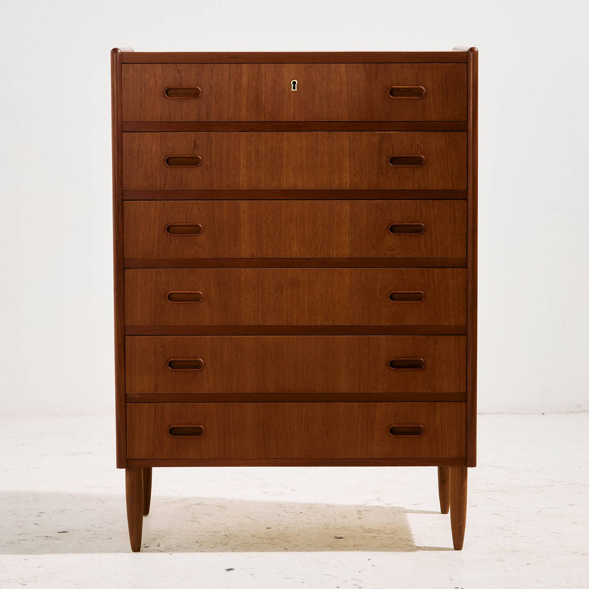 Restored teak dresser