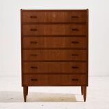 Commode en teck restaurée
