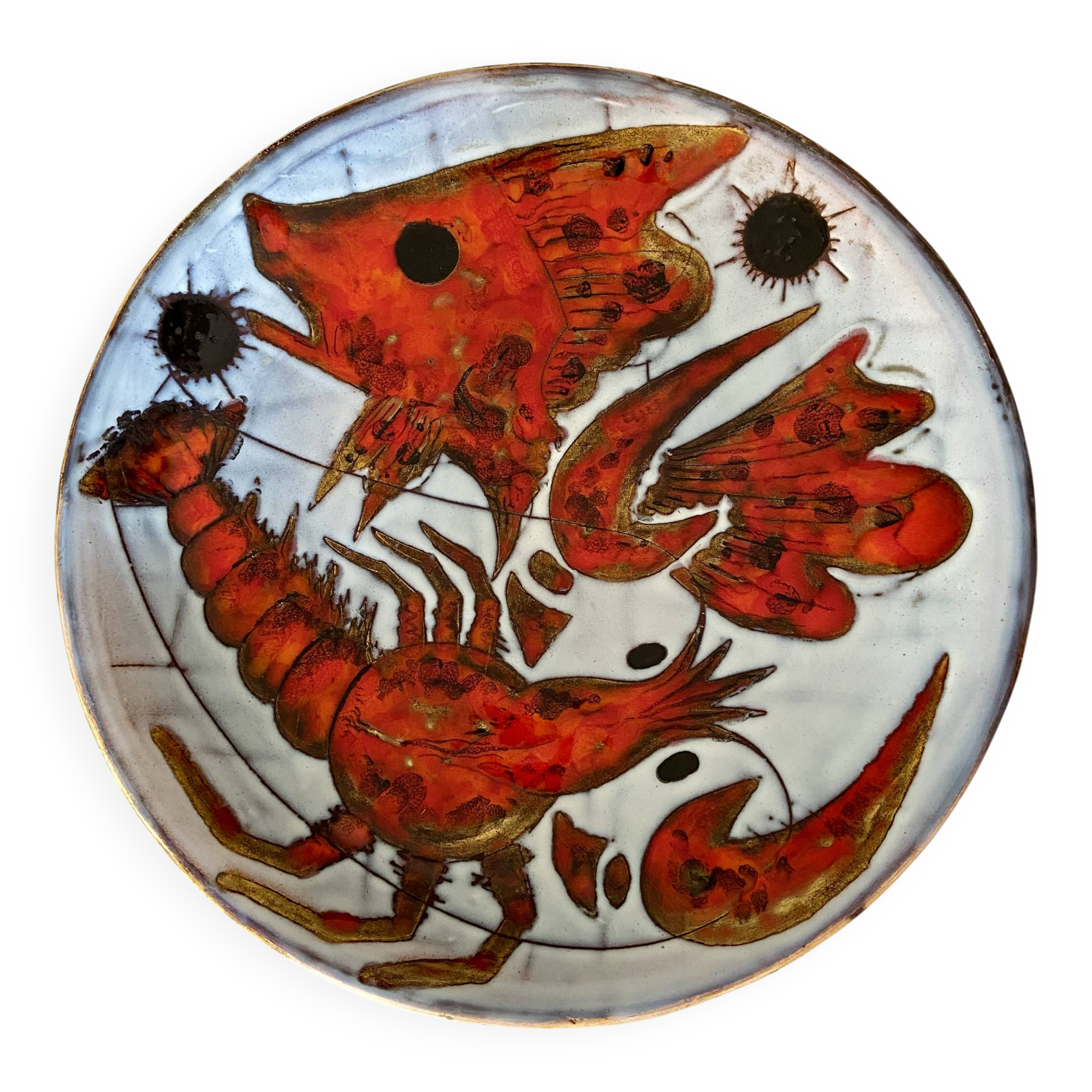 Vallauris dish by Monique Brunner