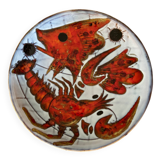 Vallauris dish by Monique Brunner