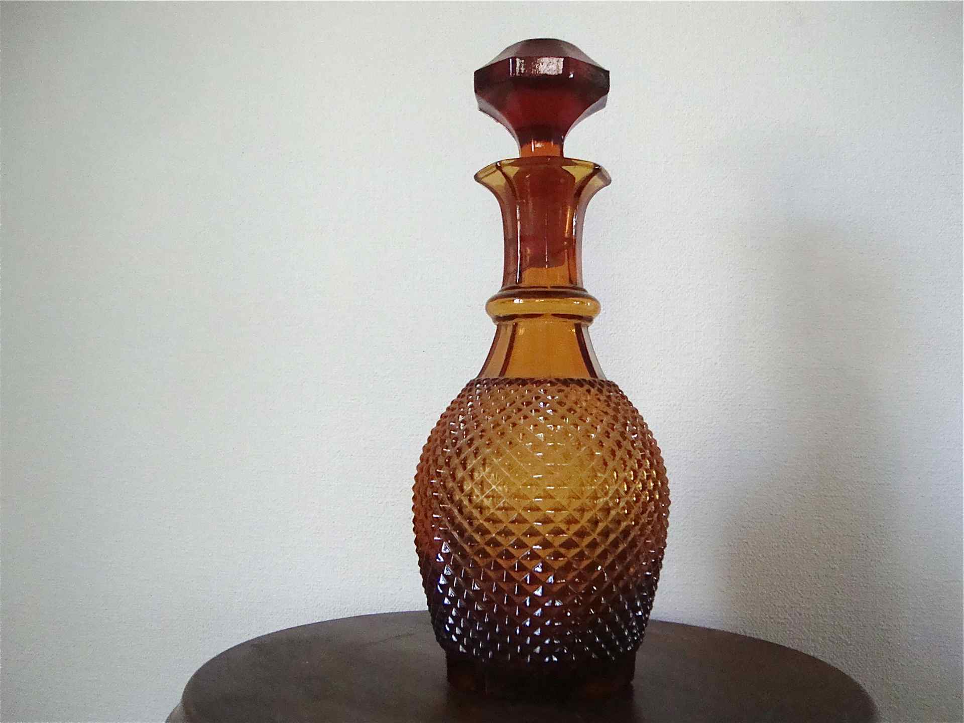Amber carafe 60s