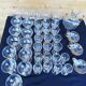 43-piece crystal service