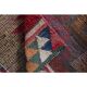 Vintage Turkish Hand-Knotted Wool Cotton Pink Runner Rug 94x358