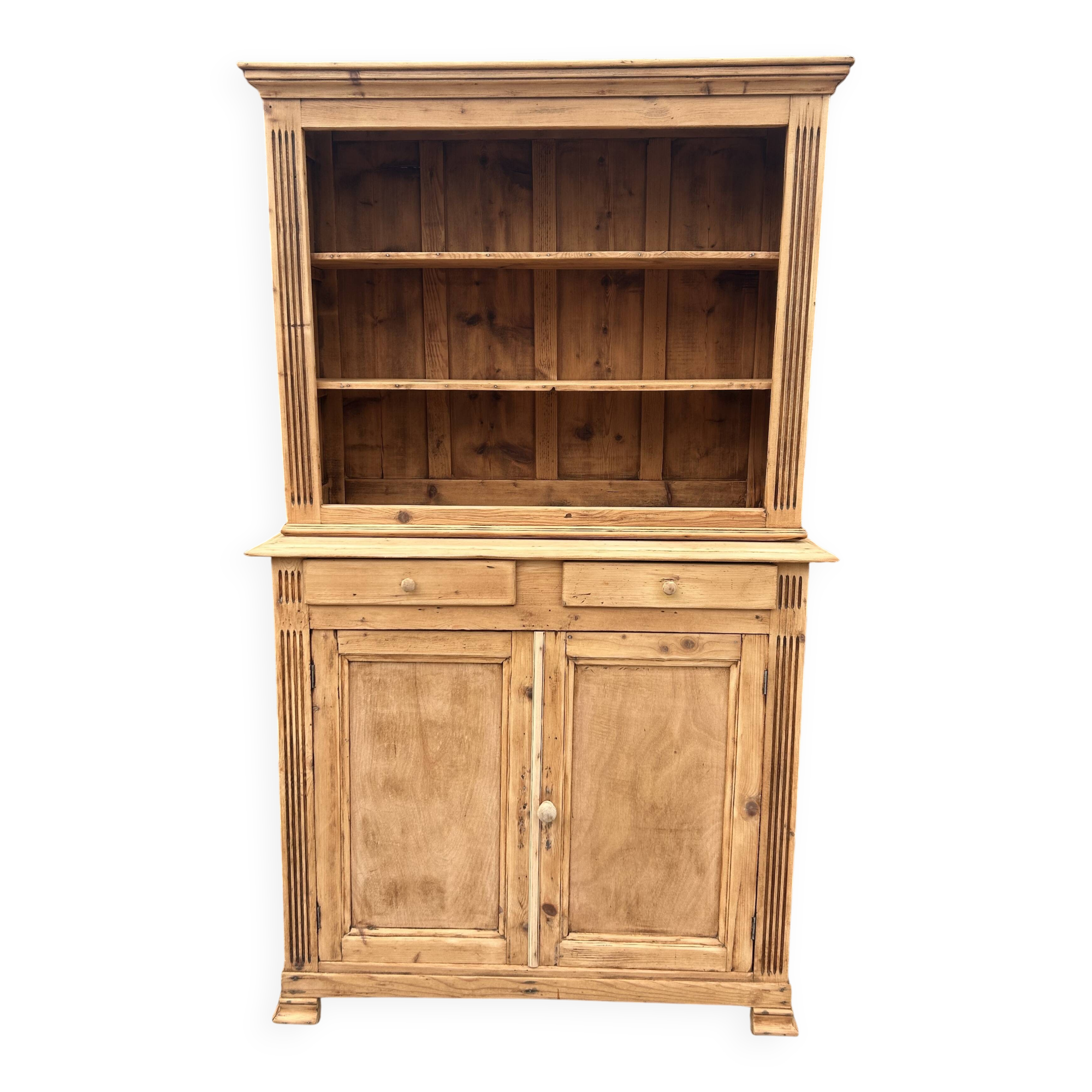 Renovated antique wooden dresser