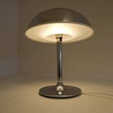 Large Space Age chrome table lamp by Fagerhults, Sweden, 1970s.