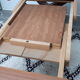 Table style scandinave en teck années 60 Baumann
