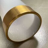 Vintage design pendant lamp, plissé shade, 1960s