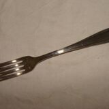 Couverts d'enfant en métal argenté avec écrin