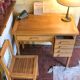 Vintage school desk