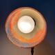 Antique bronze and glass paste wall light