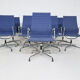 Armchair model EA107 by Charles & Ray Eames for Vitra, United States 1958