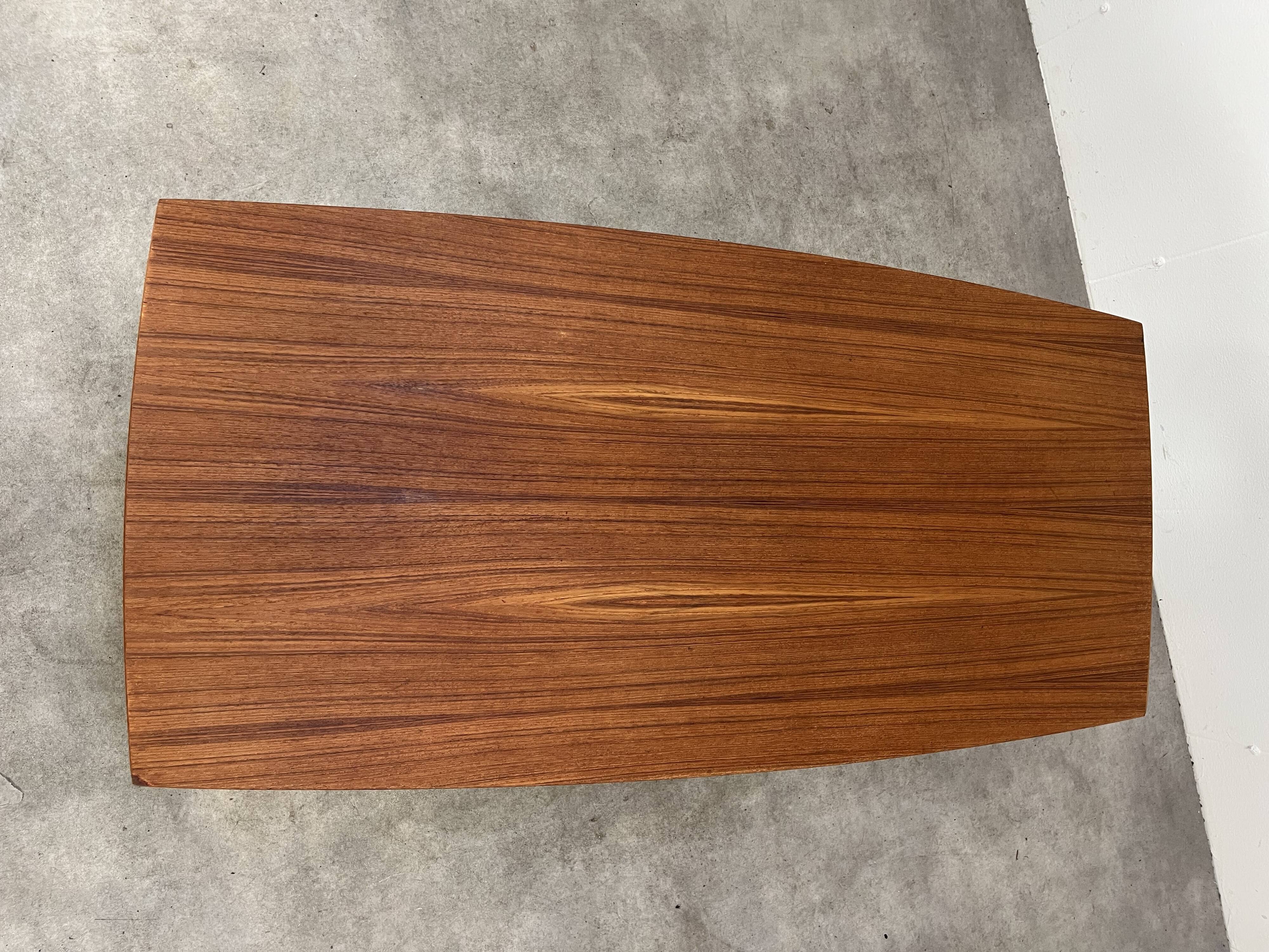 Scandinavian teak coffee table, 1960s