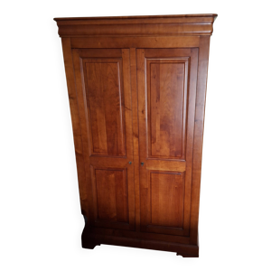 Armoire merisier doré - massif