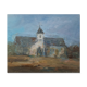 Painting by Nagao Usui: "The Old Church"