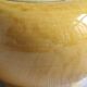 Vintage Mustard Enamelled Ceramic Teapot