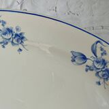 Plat à fleurs salins