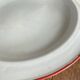 Enamelled metal plates