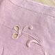 Old tea tablecloth, embroidered linen