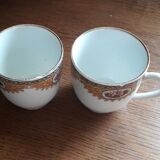 Complete coffee service in Limoges porcelain