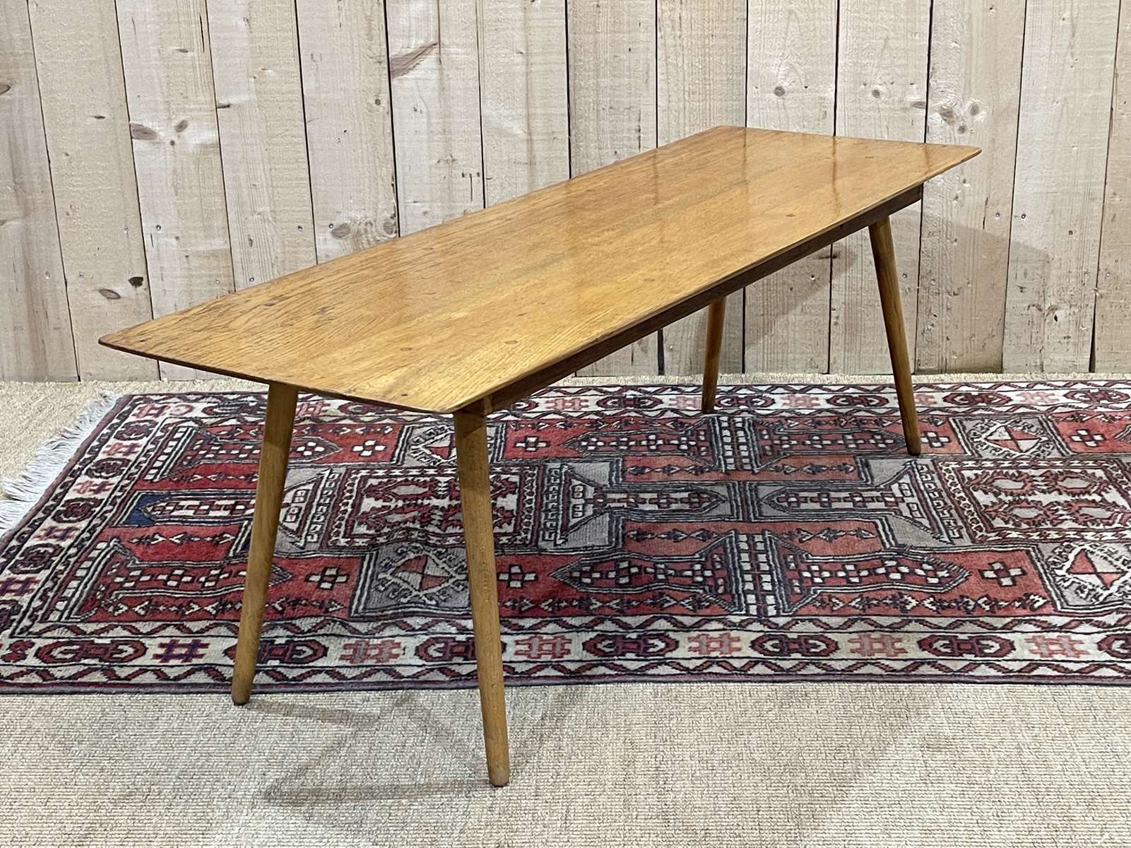Oak coffee table from the 70s
