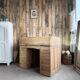 American oak cylinder desk (renovated)