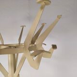 Industrial parrot coat rack