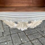 Pair of beech bedside tables