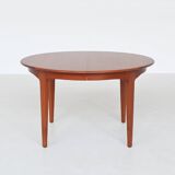 Henning Kjaernulf model 62 dining table teak Soro Stolefabrik Denmark 1958