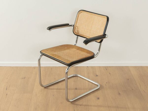 Chaise légendaire en tube d'acier, modèle S 64, Marcel Breuer pour Thonet