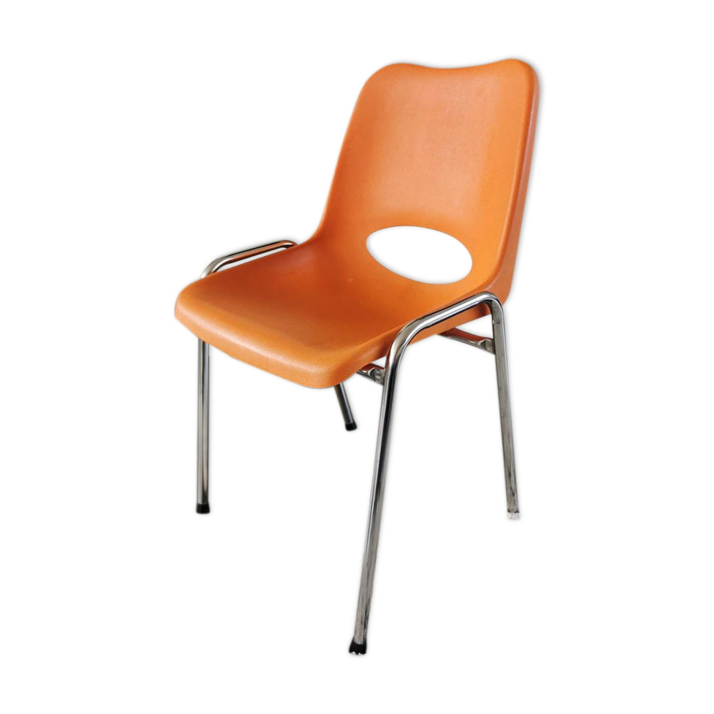Bucket chair vintage English design, 70s
