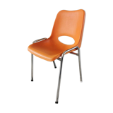 Bucket chair vintage English design, 70s