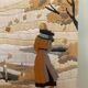 Vintage wool tapestry