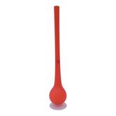 Vase soliflore de Carlo MORETTI en verre orange, Italie 1980