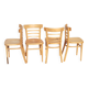 Set 4 chaises bistrot