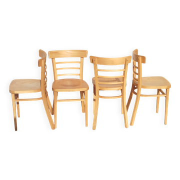 Set 4 chaises bistrot