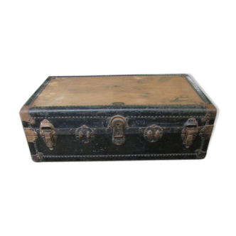 Old American travel trunk