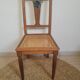 Restyled art deco canned chair