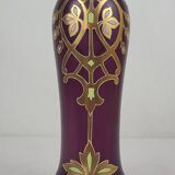 Enamelled Glass Vase, 1930s