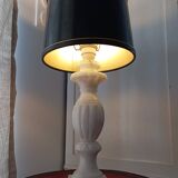 Vintage marble foot lamp