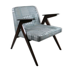 fauteuil lapin à carreaux