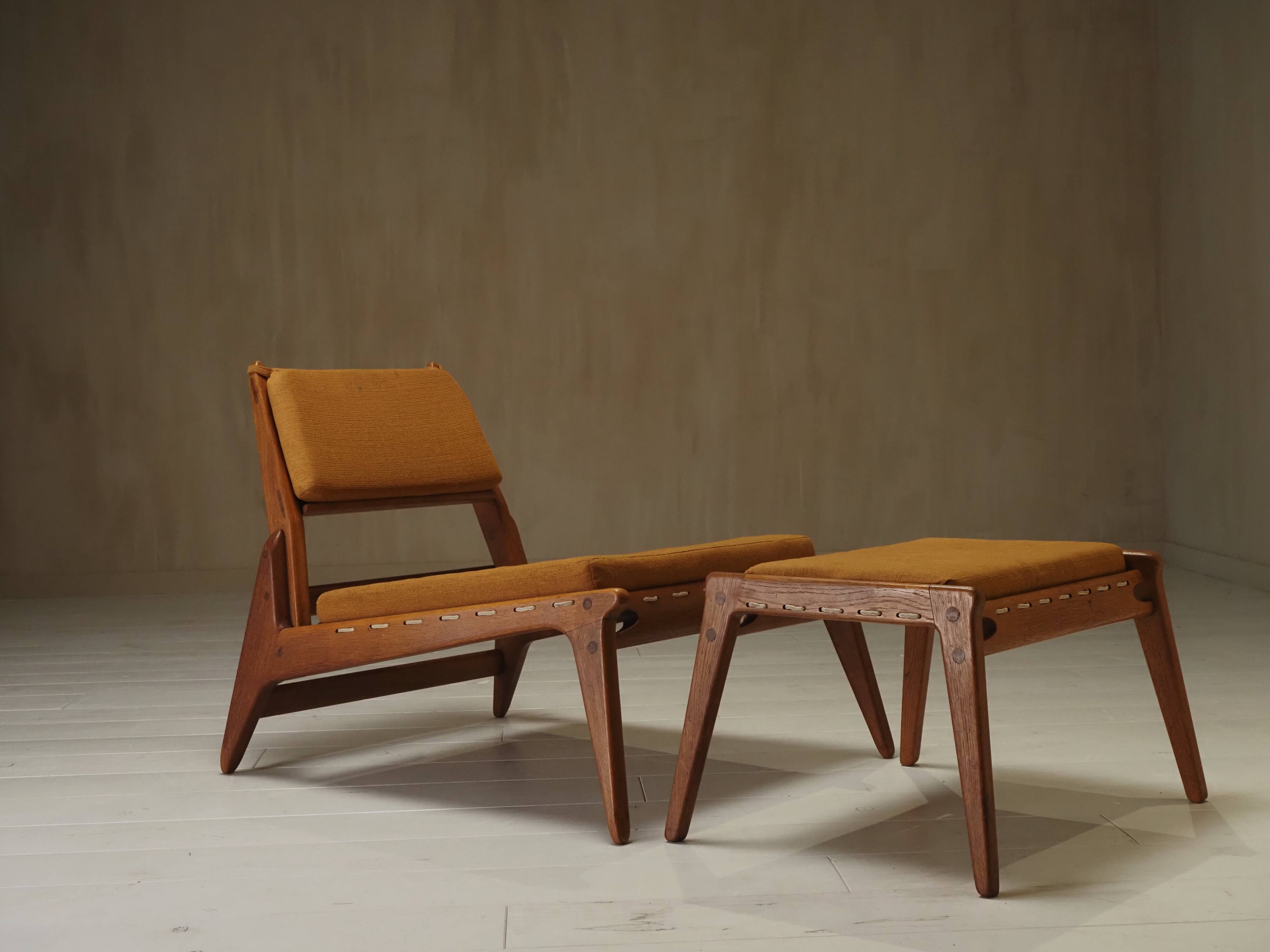 Set of hunting chairs designed by Heinz Heger for PGH 1960.