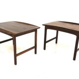 Set of "Frisco" rosewood bedside tables, Folke Ohlson, Sweden, 1960