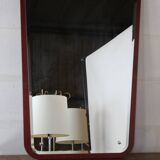 Miroir vintage en teck 1960 danemark