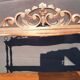 19th century molded mahogany wall shelf Louis-Philippe
