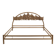 Aurora frame bed by Luciano Frigerio for Frigerio di Desio 1970
