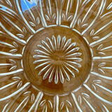 Vintage cut glass dish 1960